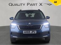 Used Skoda Kamiq SE 95 HP (69 kW) 2019 Blue SUV