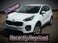 Used Kia Sportage 130 HP (95 kW) 2017 White SUV