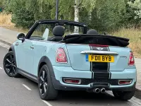 Used Mini Cooper S Cabriolet 2011 Blue Cabriolet