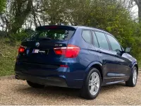 Used BMW X3 M Sport 254 HP (186 kW) 2011 Blue SUV