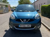 Used Nissan Micra Acenta 80 HP (58 kW) 2016 Blue Hatchback