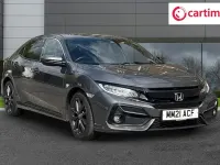 Used Honda Civic SR 126 HP (92 kW) 2021 Grey Hatchback