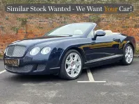 Used Bentley Continental 2009 Blue Cabriolet