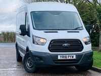 Used Ford Transit 130 HP (95 kW) 2018 White Van