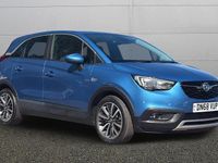 Used Vauxhall Crossland X Elite 82 HP (60 kW) 2018 Blue SUV