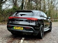 Used Mercedes EQC400 AMG Line Premium 300 kW (408 HP) 2022 Black SUV