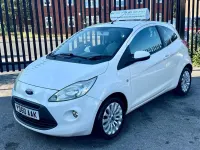Used Ford Ka Zetec 69 HP (50 kW) 2010 White Hatchback