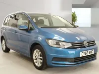 Used VW Touran Family 115 HP (84 kW) 2018 Blue MPV