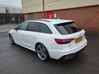 Used Audi A4 Black Edition 190 HP (139 kW) 2020 White Estate