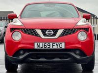 Used Nissan Juke Acenta 112 HP (82 kW) 2019 Red SUV