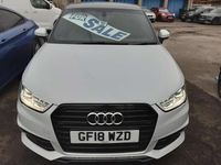 Used Audi A1 Sportback Black Edition 125 HP (91 kW) 2018 White Hatchback
