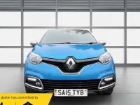 Used Renault Captur Dynamique 90 HP (66 kW) 2015 Blue/cream SUV
