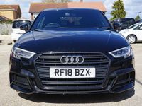 Używany Audi A3 Black Edition 150 KM (110 kW) 2018 Czarny Sedan/Limuzyna