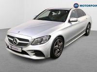Used Mercedes C200 AMG Line Premium 184 HP (135 kW) 2019 Silver Sedan