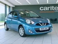 Used Nissan Micra Acenta 80 HP (58 kW) 2015 Blue Hatchback