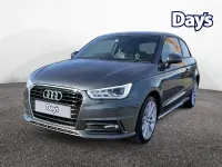 Used Audi A1 S-Line 116 HP (85 kW) 2017 Grey Hatchback