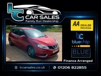 Used Nissan Pulsar Acenta 115 HP (84 kW) 2017 Red Hatchback