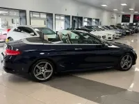 Usado Mercedes C300 AMG line 245 CV (180 kW) 2017 Azul Descapotable
