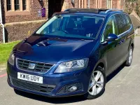 Used Seat Alhambra SE 184 HP (135 kW) 2016 Blue MPV