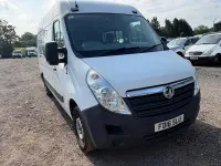 Used Vauxhall Movano 110 HP (80 kW) 2016 White MPV