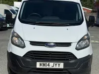 Used Ford Transit Custom 125 HP (91 kW) 2014 White Van