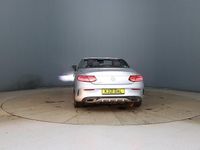 Used Mercedes C200 AMG line 2018 Silver Cabriolet