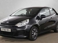 Used Kia Rio 84 HP (61 kW) 2016 Black Hatchback