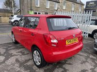 Used Skoda Fabia 60 HP (44 kW) 2013 Red Hatchback
