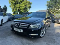 Used Mercedes C220 167 HP (122 kW) 2011 Black Sedan
