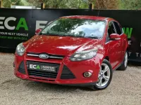 Used Ford Focus Zetec 125 HP (91 kW) 2013 Red Hatchback