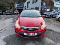 Used Vauxhall Corsa Excite 75 HP (55 kW) 2011 Red Hatchback