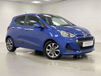 Usado Hyundai i10 Premium SE 2019 Azul Citadino
