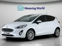 Usado Ford Fiesta Titanium 125 HP (91 kW) 2020 Branco Citadino