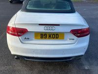 Used Audi A5 Cabriolet S-Line 2011 White Cabriolet