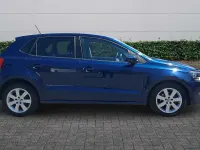 Used VW Polo Match 85 HP (62 kW) 2012 Blue Hatchback
