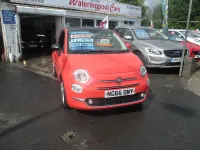 Used Fiat 500 Lounge 69 HP (50 kW) 2017 Pink Hatchback