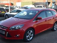 Used Ford Focus Zetec 2013 Red Estate