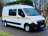 Used Vauxhall Movano 130 HP (95 kW) 2019 White MPV