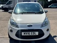 Used Ford Ka Zetec 69 HP (50 kW) 2016 White Hatchback
