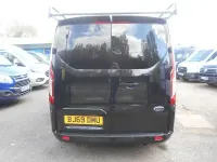 Used Ford Transit Custom Limited 130 HP (95 kW) 2019 Black Van
