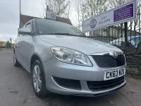 Used Skoda Fabia SE 69 HP (50 kW) 2013 Silver Hatchback