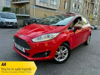Used Ford Fiesta Zetec 2017 Red Hatchback