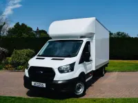 Used Ford Transit 130 HP (95 kW) 2022 White Cabriolet
