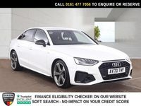Used Audi A4 Black Edition 150 HP (110 kW) 2020 White Sedan