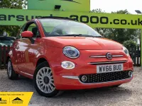 Used Fiat 500C Lounge 2016 Pink Cabriolet