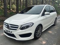 Used Mercedes B180 AMG line 122 HP (89 kW) 2017 White MPV