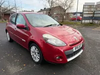 Used Renault Clio II Dynamique 88 HP (64 kW) 2011 Red Hatchback