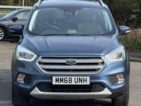 Used Ford Kuga Titanium 120 HP (88 kW) 2018 Blue SUV