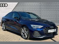 Used Audi A3 Black Edition 147 HP (108 kW) 2025 Blue Sedan