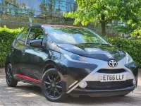 Used Toyota Aygo x-press 69 HP (50 kW) 2017 Black Hatchback